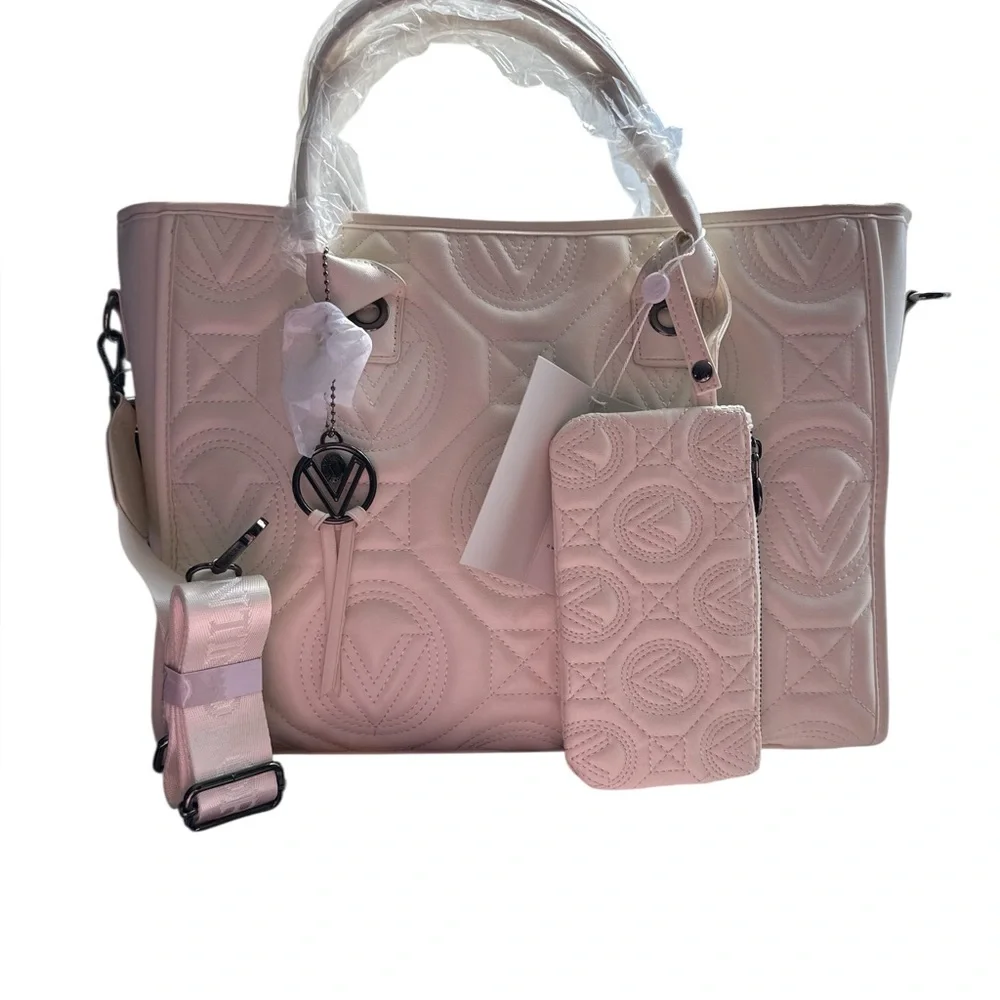 Valentino ORLANDI NWT White Quilted Large Tote - Picture 2 of 13